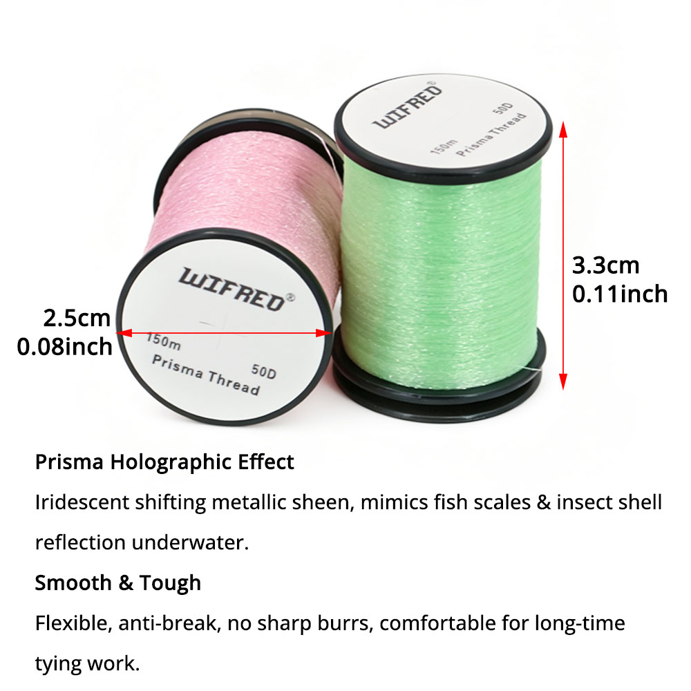 50D Prisma Fly Tying Thread  - Ice Fishing Line ulasan dan harga