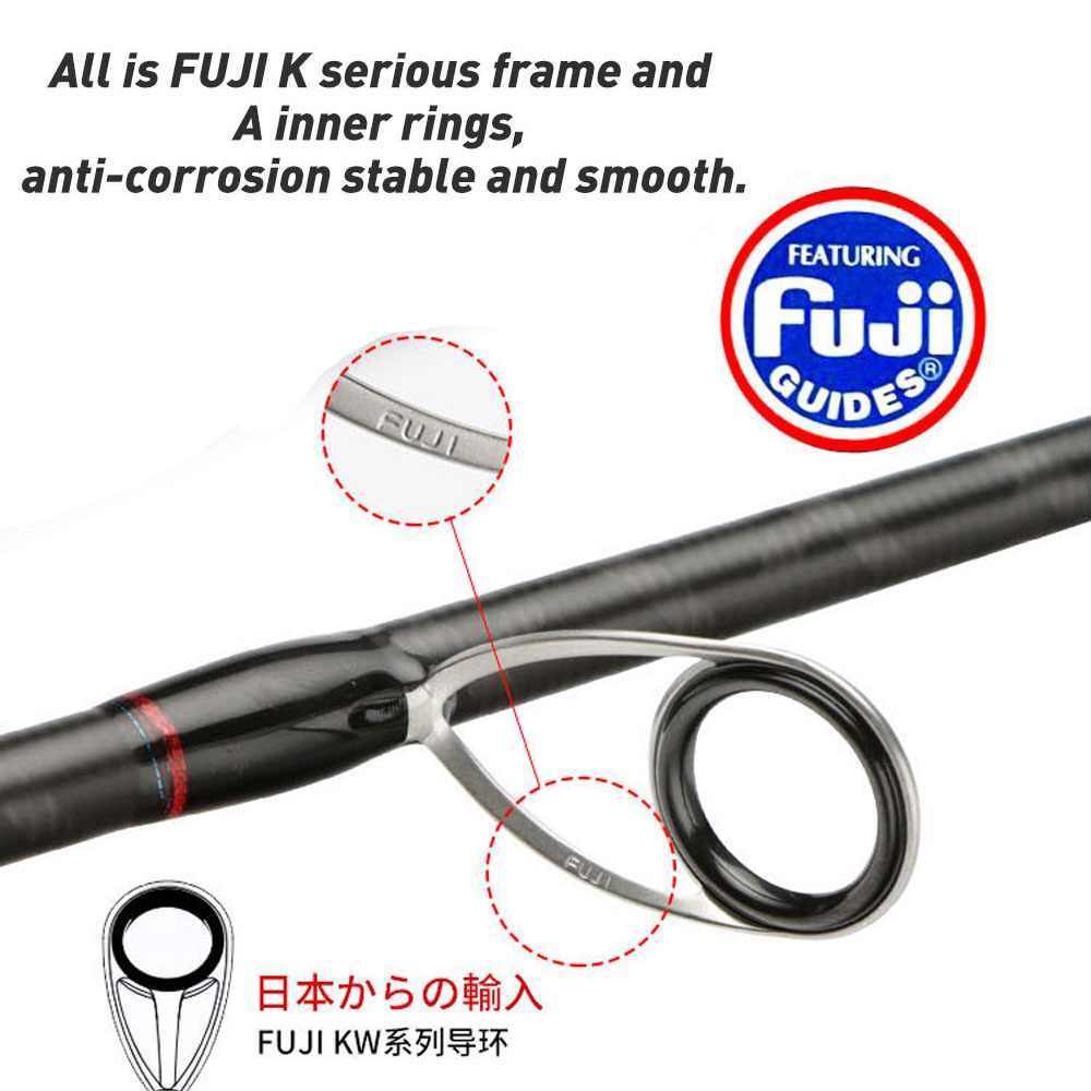 2.59m ML M Egging fishing rod  - Kastking Reel Zephyr ulasan dan harga