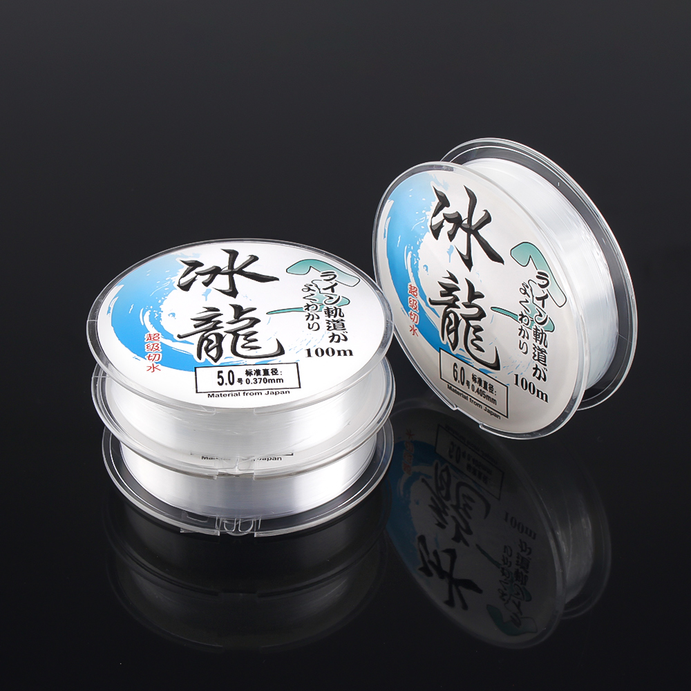 100M Fishing Line Nylon Japane - Ice Fishing Line ulasan dan harga