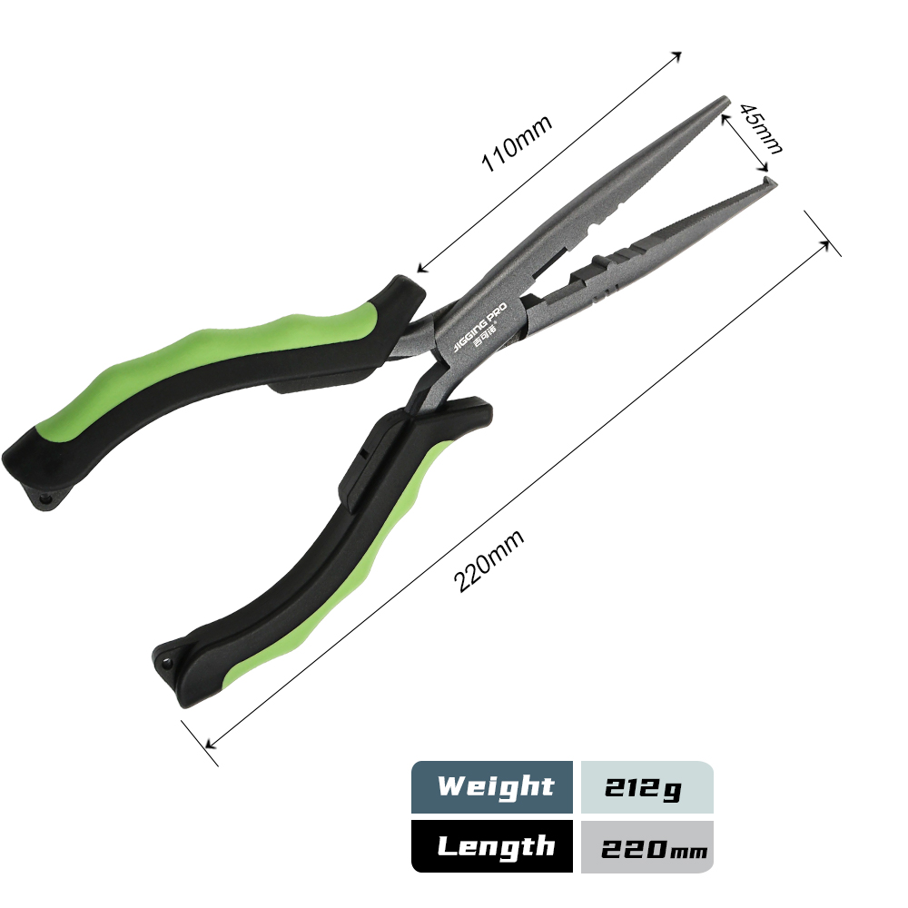 JIGGINGPRO Long Nose Fishing P - Fishing Line Cutter ulasan dan harga