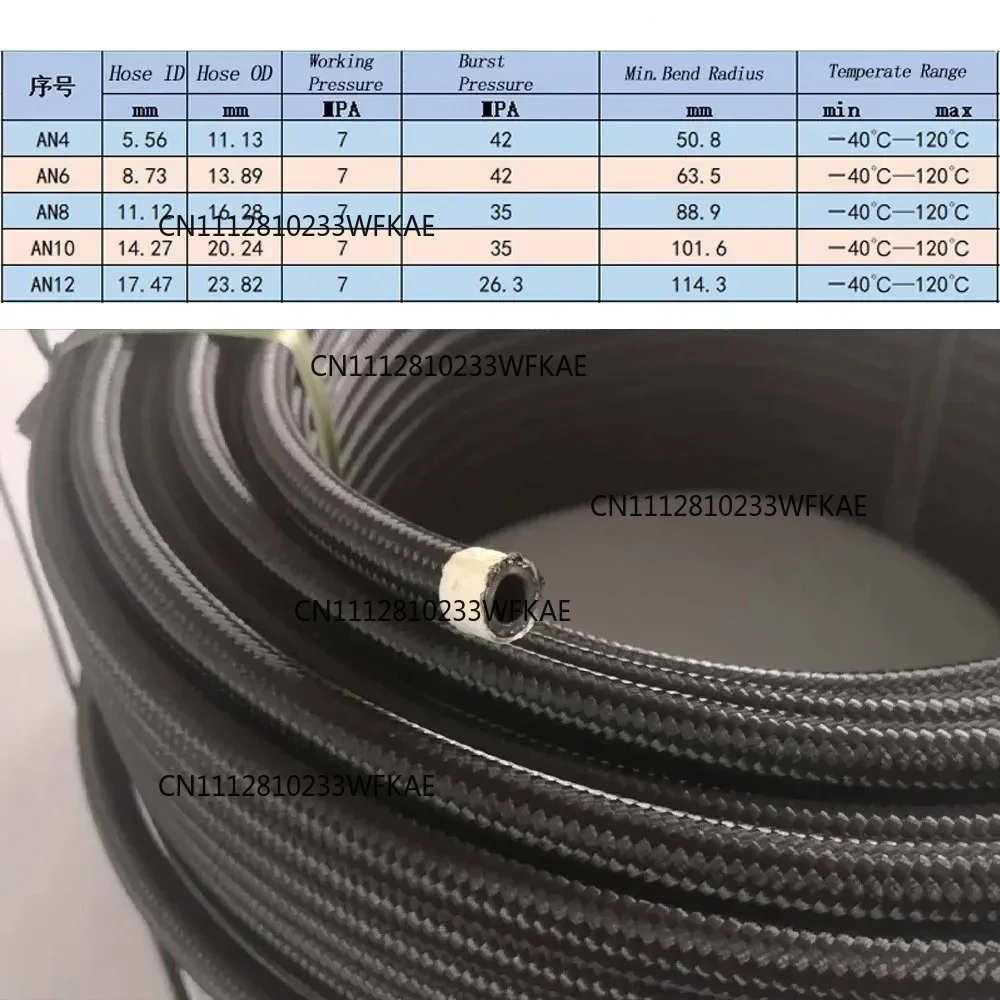 1M 3M 5M Fuel Hose Oil Gas Lin - Braided Line ulasan dan harga