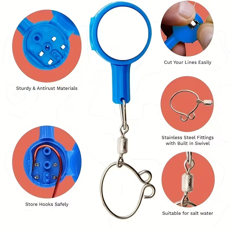 2pcs   Fishing Gadgets: Knotti - Fishing Line Dispenser ulasan dan harga