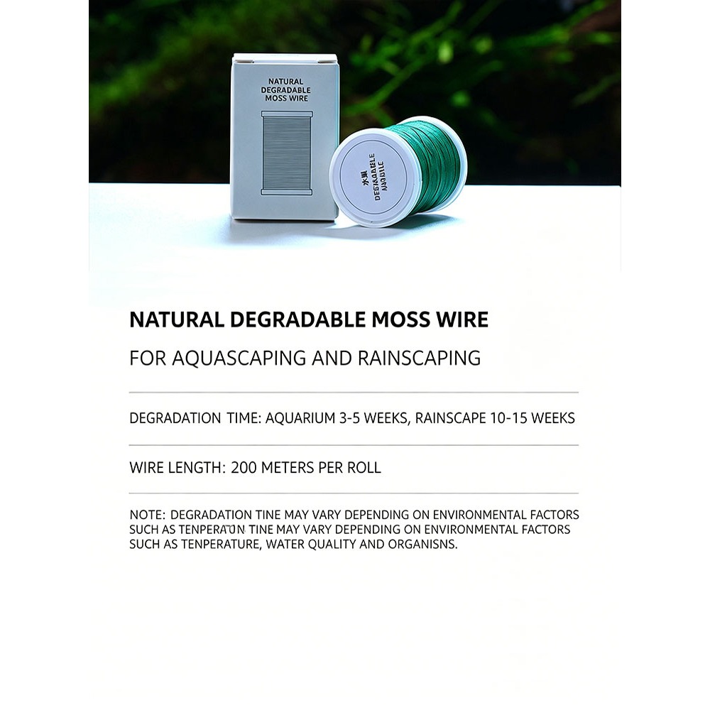 Biodegradable Moss Thread for  - Freshwater Line ulasan dan harga