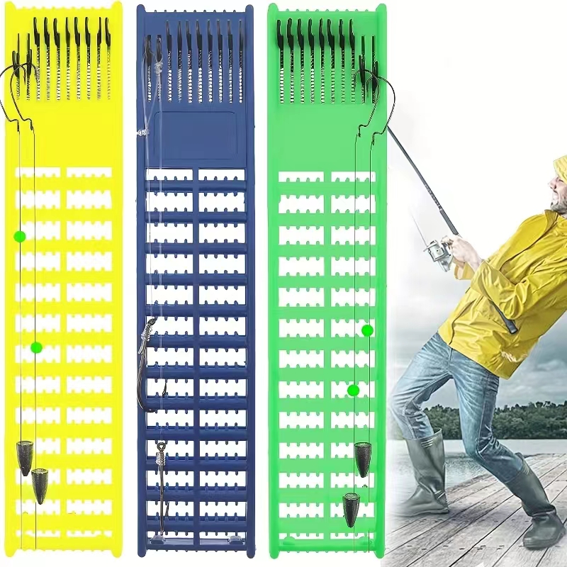 YOTO Fishing Snelled Hook Hold - Leader Line ulasan dan harga